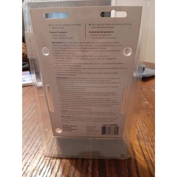 New Car Automotive Automobile AC Air Conditioner Leak Detector Items NWT - Picture 3 of 8